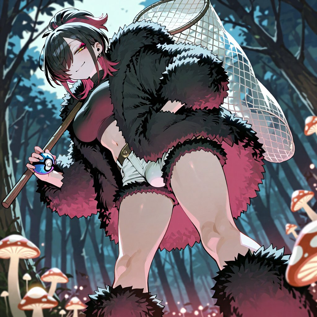 LeopardenSteph's tweet photo. Alone in the woods im out on a hunt. See mistress has been noticing some unusual activity involving a bunch of trainers recently.
Seems I may have to refresh my skills and collect some new mons for my collection.
Even as a champion of a few regions its good to stay sharp~ https://t.co/PUxt7ge84T