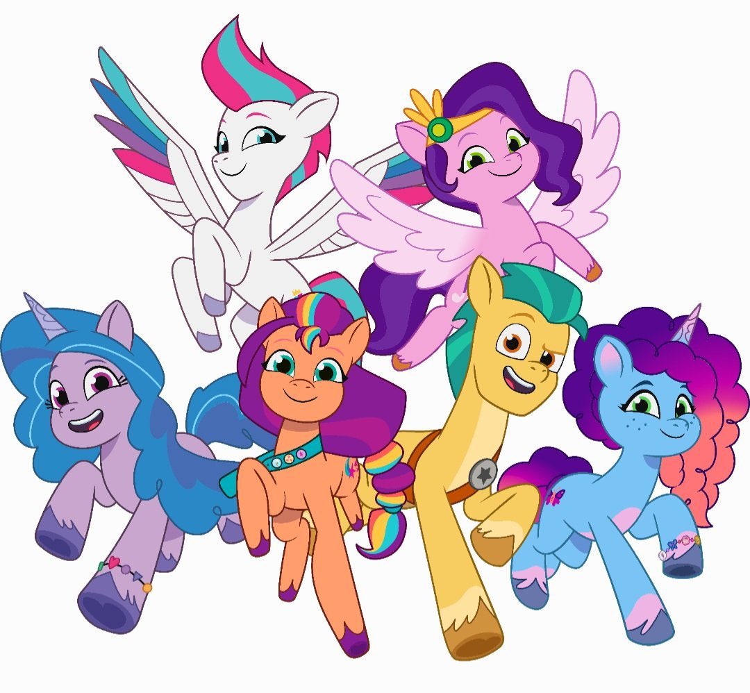 PokmonTrainerBB's tweet photo. “My Little Pony Generation 5” may be cancelled but they’ll never be forgotten!
Let's hope that we all will carry on the legacy of MLP G5 & keep G5 alive in our hearts!
#MLPG5
#MLPGen5
#MyLittlePony
#SaveMyLittlePonyMakeYourMark
#SaveMyLittlePonyTellYourTale
#SaveMyLittlePonyG5 https://t.co/BDcKfxFwlu