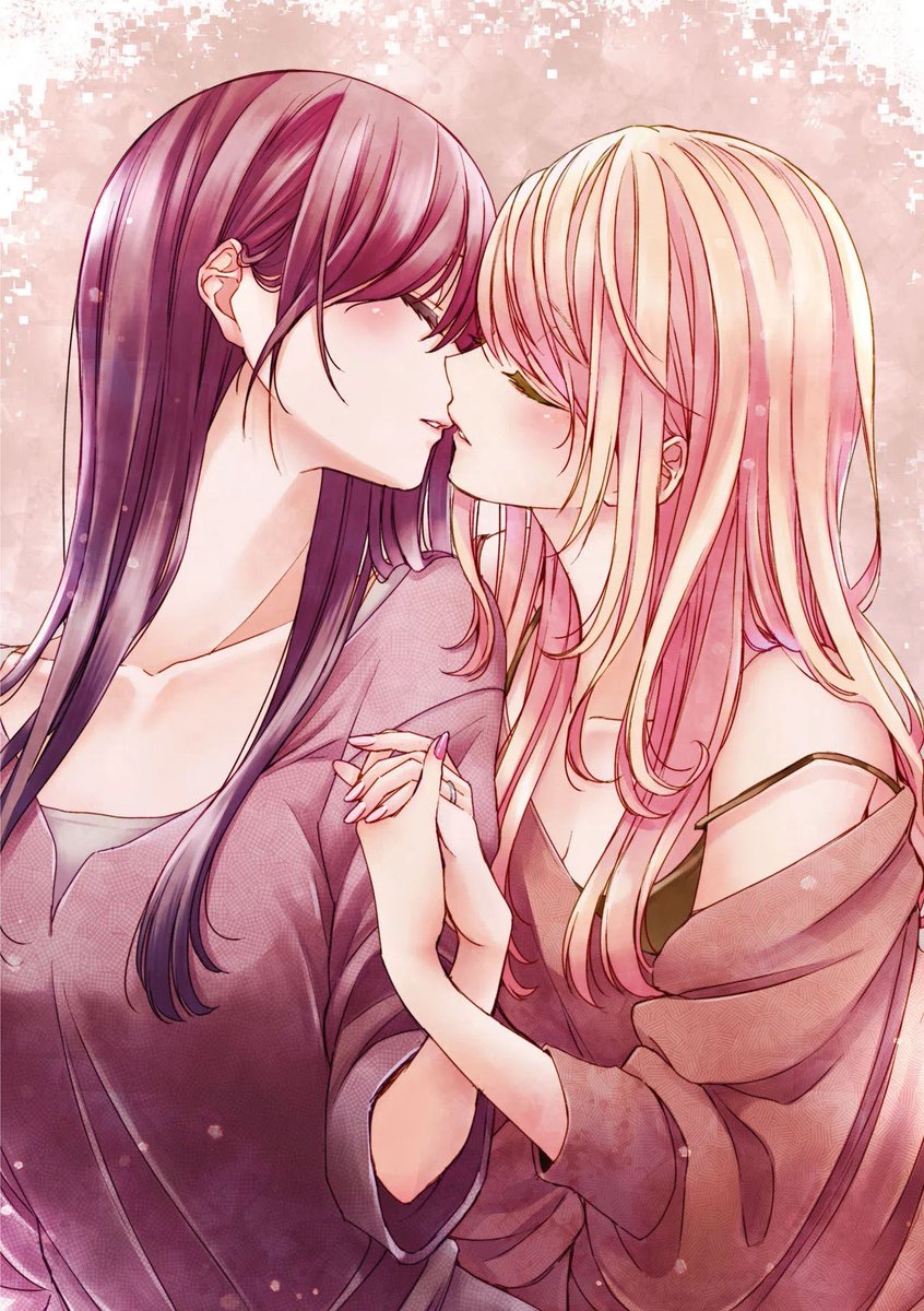 SoulMagicYS's tweet photo. To those yuri fan who were disappointed in the Goodbye Lara anime ending, please know the manga is in best possible hands with our yuri goat Saburouta!🧜‍♀️👩‍❤️‍👩👩‍❤️‍💋‍👩🐐🥰 https://t.co/Ifnx8Jo2mY