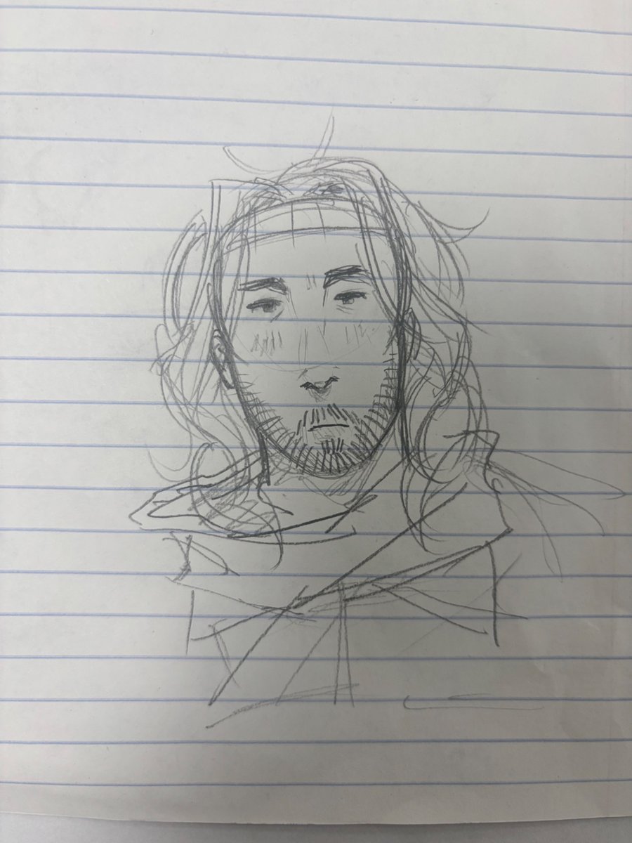 Krispykrumble's tweet photo. Simon doodle I did in class #ironlung https://t.co/81p6BzHzga