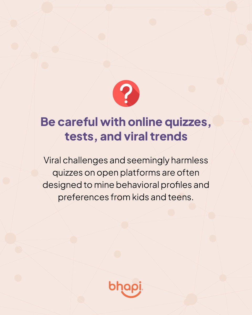 bhapi_io's tweet photo. How well is your children’s data privacy actually protected on the social platforms they use?
To learn more about digital protection, visit the link in our bio.

#SocialMedia #DigitalSafety #DataPrivacy #Bhapi https://t.co/dkTJkV7wdj