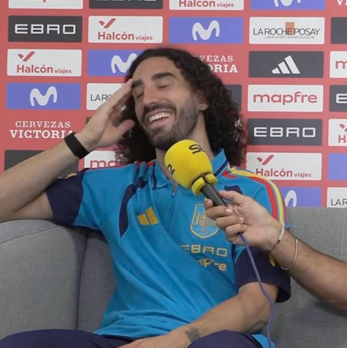 UpdatesFoot's tweet photo. 🚨🏆 Marc Cucurella on getting a Mourinho tattoo if Real Madrid win the Champions League: “Don’t put me in that position…” 😅
Told @ellarguero https://t.co/yMLoWvWKbX