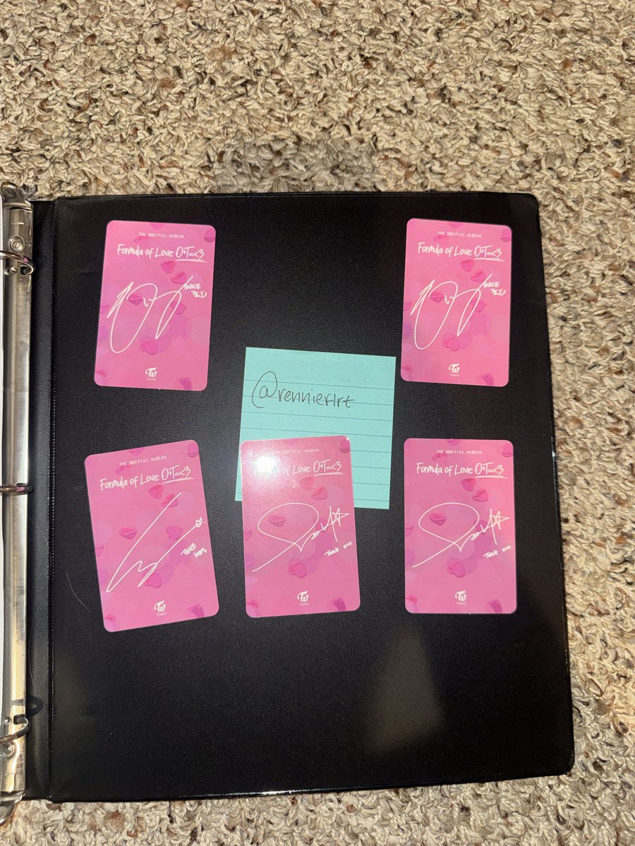 rennieflrt's tweet photo. wts usa only

 twice formula of love misc. photo cards! send offers

tags: jihyo chaeyoung mina kpop #wtskpop #wtstwice tzuyu sana momo nayeon jeongyeon dahyun https://t.co/Qg5KXb9Voj