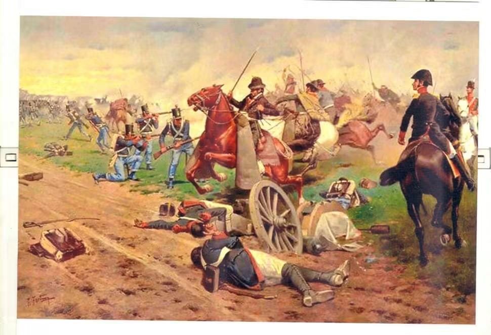 bernipintos's tweet photo. 24 de septiembre

Batalla de Tucumán(De José María Posse)
Manuel Belgrano:
—Oiga, Aráoz, usted está loco. Yo, para quedarme a pelear acá, necesito tal cantidad de hombres, dinero y armamento.
Bernabé Aráoz:
—Quédese tranquilo, general. Los tucumanos le vamos a entregar el doble. https://t.co/9DsxpBLZVR