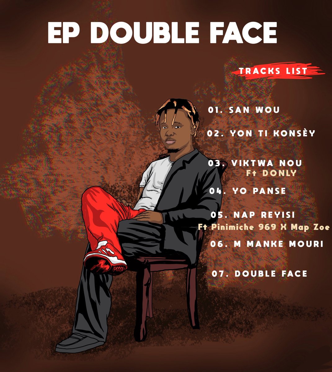 CharlinceLBM's tweet photo. https://t.co/UIR4OLExtV
☝️Klike sou ekriti blé pou Al koute EP Double Face,ou pap regrèt.
#doubleface #charlincehaiti #viralㅤㅤ https://t.co/JVk5Luxme1