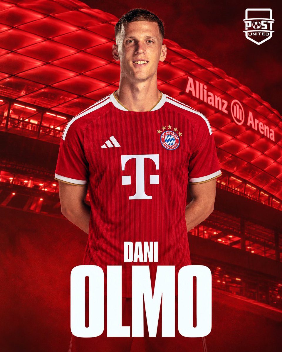 postunited's tweet photo. 🚨😳 EL BAYERN PIENSA EN OLMO PARA ENERO

🤔 El conjunto bávaro estaría estudiando realizar un movimiento por el español, en una operación que podría acercarse a los 80M€

🔙 En su día, Dani Olmo firmó uno de sus mejores partidos precisamente frente al Bayern, al que le marcó un hat-trick

ℹ️ Sky Sports