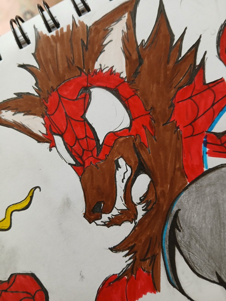 TozPunkinman's tweet photo. I also did Werewolf Spider-Man and Miles Morales, please enjoy them!
#Spiderman #Art #myart #noticeme https://t.co/JMNcrouKrn
