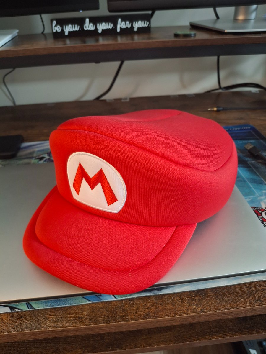 TogeTips's tweet photo. Guess the cat....or should I say cap...is out of the bag. Join us tonight at 8pm EST for a Super Mario 64 Playthrough to celebrate its 30th anniversary! #supermario https://t.co/gQPu0aW4oy