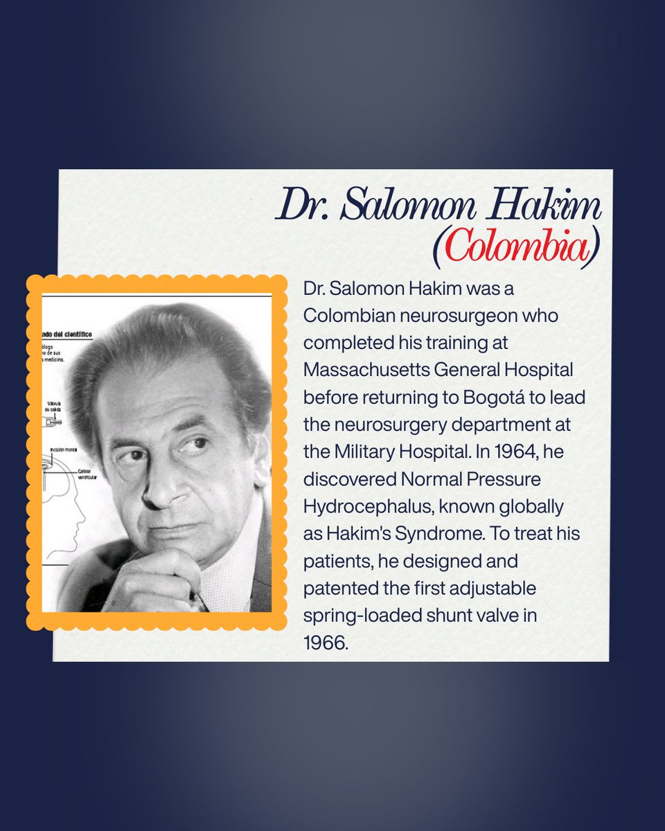 LatinxNSGY's tweet photo. Today: 3 early Latinx pioneers: 🇵🇪Dr. Esteban Rocca, 🇸🇻 Dr. Jose Kuri Asprides, 🇨🇴Dr. Salomon Hakim. Read their stories and learn about their lasting impact on our field! #LINS #Neurosurgery #HispanicHeritageMonth https://t.co/1WyzTNdCTQ