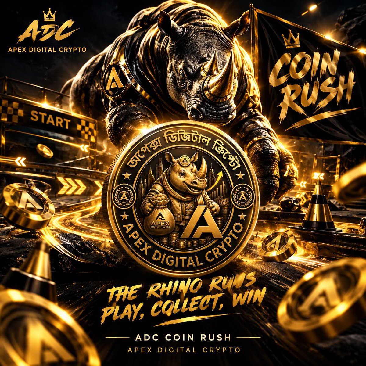 AssamDonation's tweet photo. https://t.co/I35iMyVYgG
🔥 PLAY NOW: https://t.co/gwh8hyQL3w

ADC COIN RUSH GAME🔥🚀
#ADC #ApexDigitalCrypto #ADCCoinRush #CryptoGaming #Gaming #Solana https://t.co/DBB2rCamDq