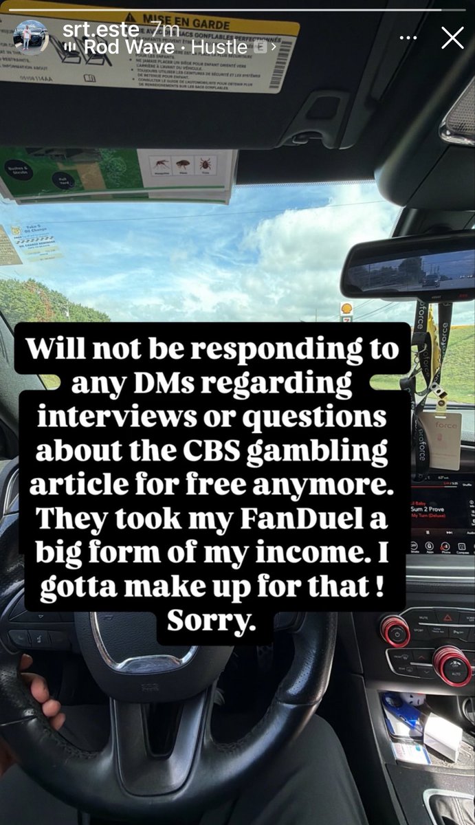brianjpempus's tweet photo. Jim reported that FanDuel banned him after this interview aired. Esteban confirmed on his Instagram about 10 minutes ago. https://t.co/sy2GNmkb5S