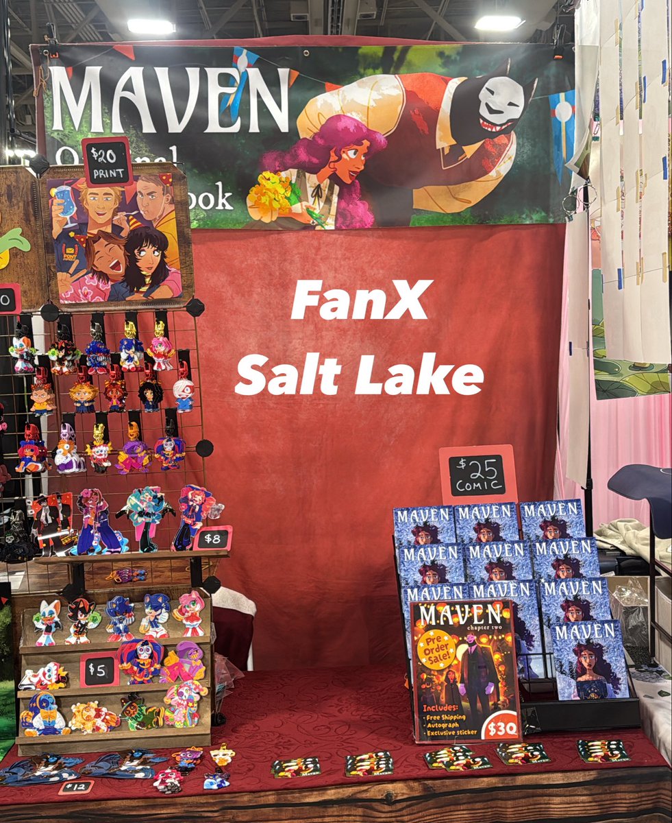 EpochSonder's tweet photo. Come find me at FanX Salt Lake this weekend 🌟 booth 411 https://t.co/2ZL5fmpaQL
