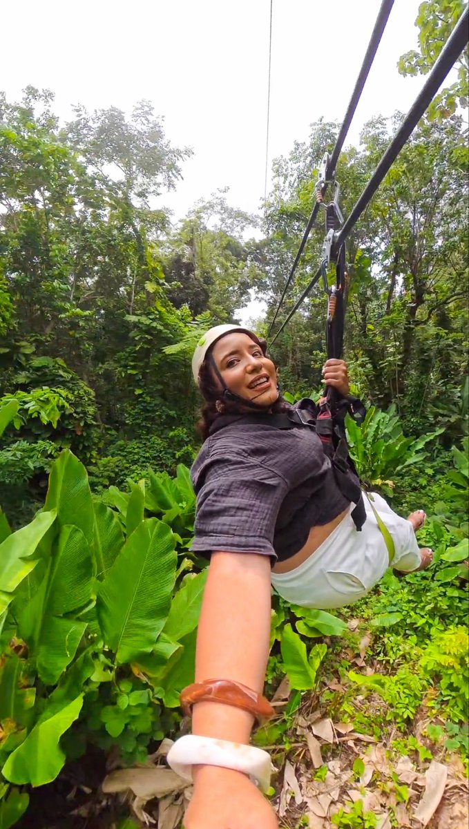 celiiimar's tweet photo. Another adventure checked off the bucket list. Ziplining through El Yunque was scary at first, but ended up being one of the most fun experiences of the trip! https://t.co/msmyefjj5X