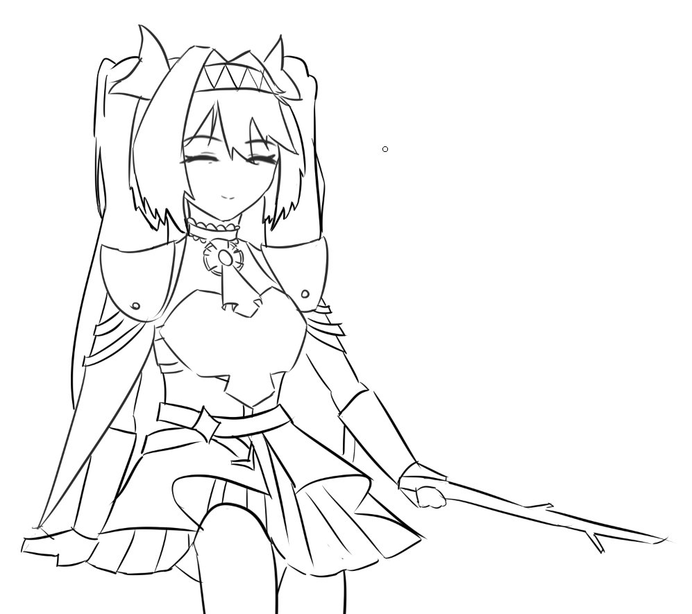 Stryager's tweet photo. Lilith practice sketch :P https://t.co/U9EqfBipNH
