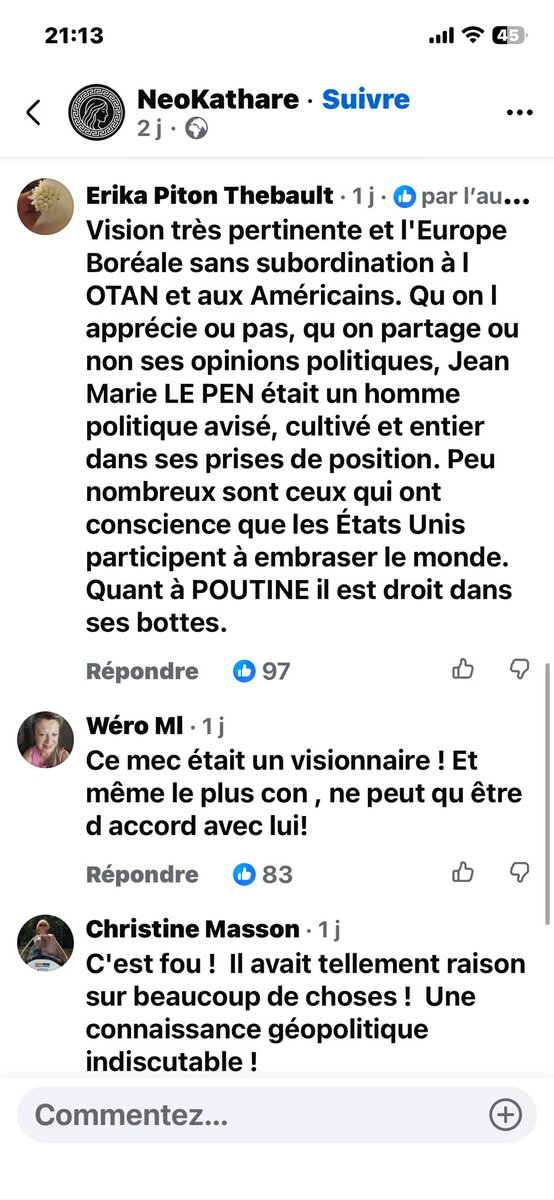 lolitazemorita's tweet photo. 🔴La position de 
Jean-Marie Le Pen sur Vladimir #Poutine en 2014. #Russie
Il avait raison #JMLP que tu l’aimes ou pas il voyait très très claire #JMLP🙏🙏 https://t.co/cYE3tDGBo4