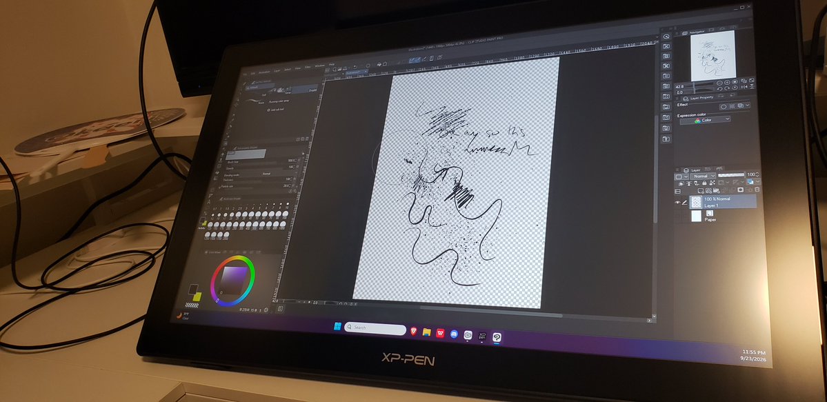 Zetto_art's tweet photo. Tested out new drawing monitor! Cant wait to draw again and post stuff here😊 hope y'all enjoy! https://t.co/HYrAf3lBEp