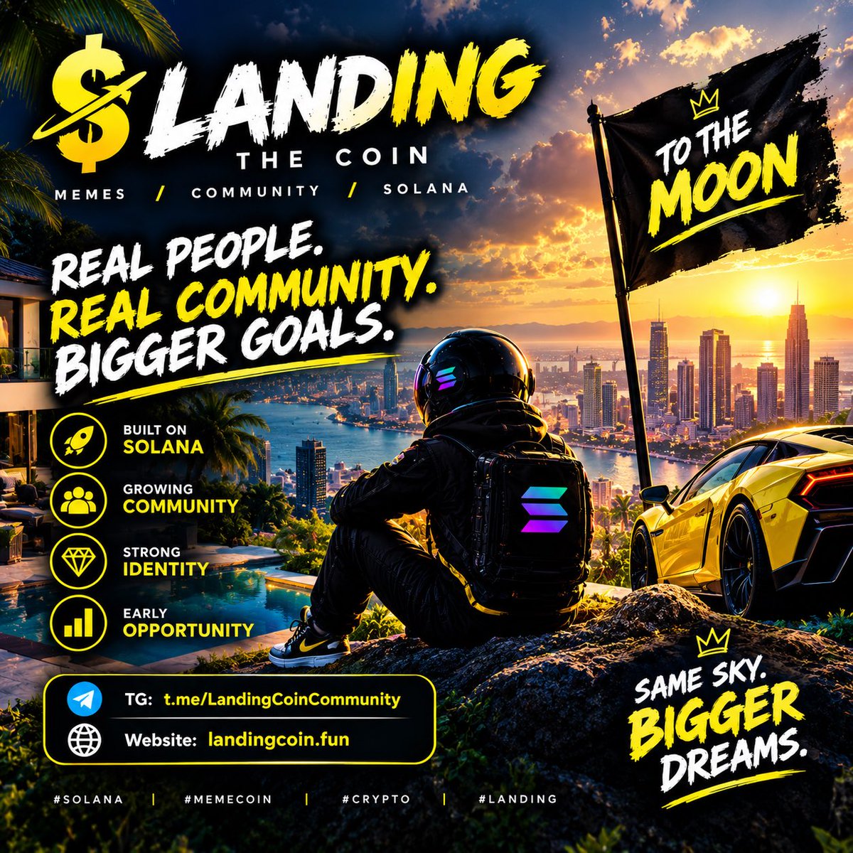 Xenzi001's tweet photo. LANDING keeps it simple. 🛬
Now trading on Poloniex.
Fixed supply.
On-chain transparency.
No fake promises.
No invented utility.
Just LANDING and the community behind it.
📲 Telegram: https://t.co/QoHgrbHdoK…
🌐 https://t.co/1dZpjbZq3T
#LANDING #LandingCoin #Poloniex https://t.co/mqtpALtleA