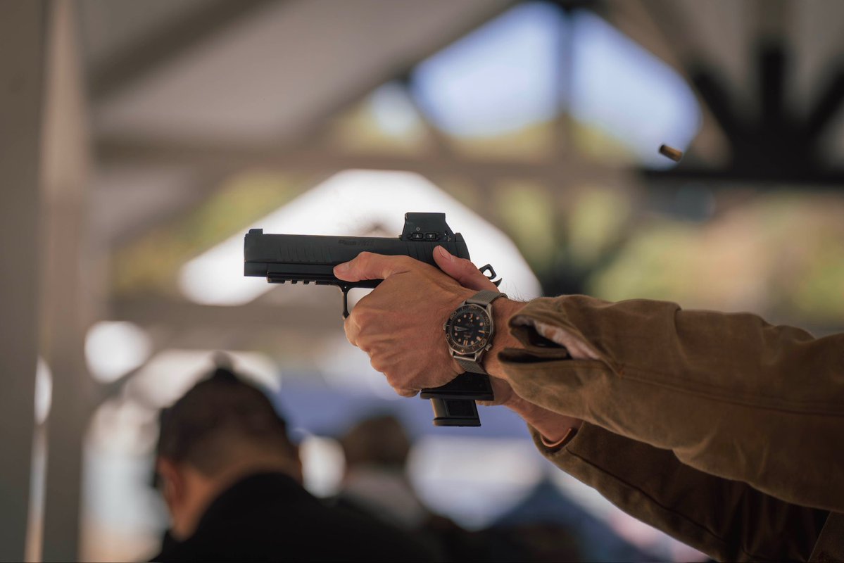 sigsauerinc's tweet photo. The P211 lineup just got lighter.

Introducing the all-new P211 Carry &amp; P211 Full—featuring lightweight polymer grip modules, aluminum frames, target crown barrels and the same performance the P211 platform is built for.

Less weight. All the performance. https://t.co/XMlkvKASDg