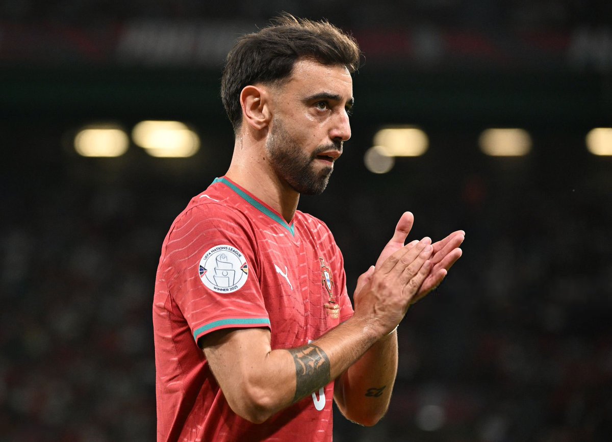 8runofernandes's tweet photo. Bruno Fernandes 
#PORWAL #NationsLeague https://t.co/qNAlk5WGA8