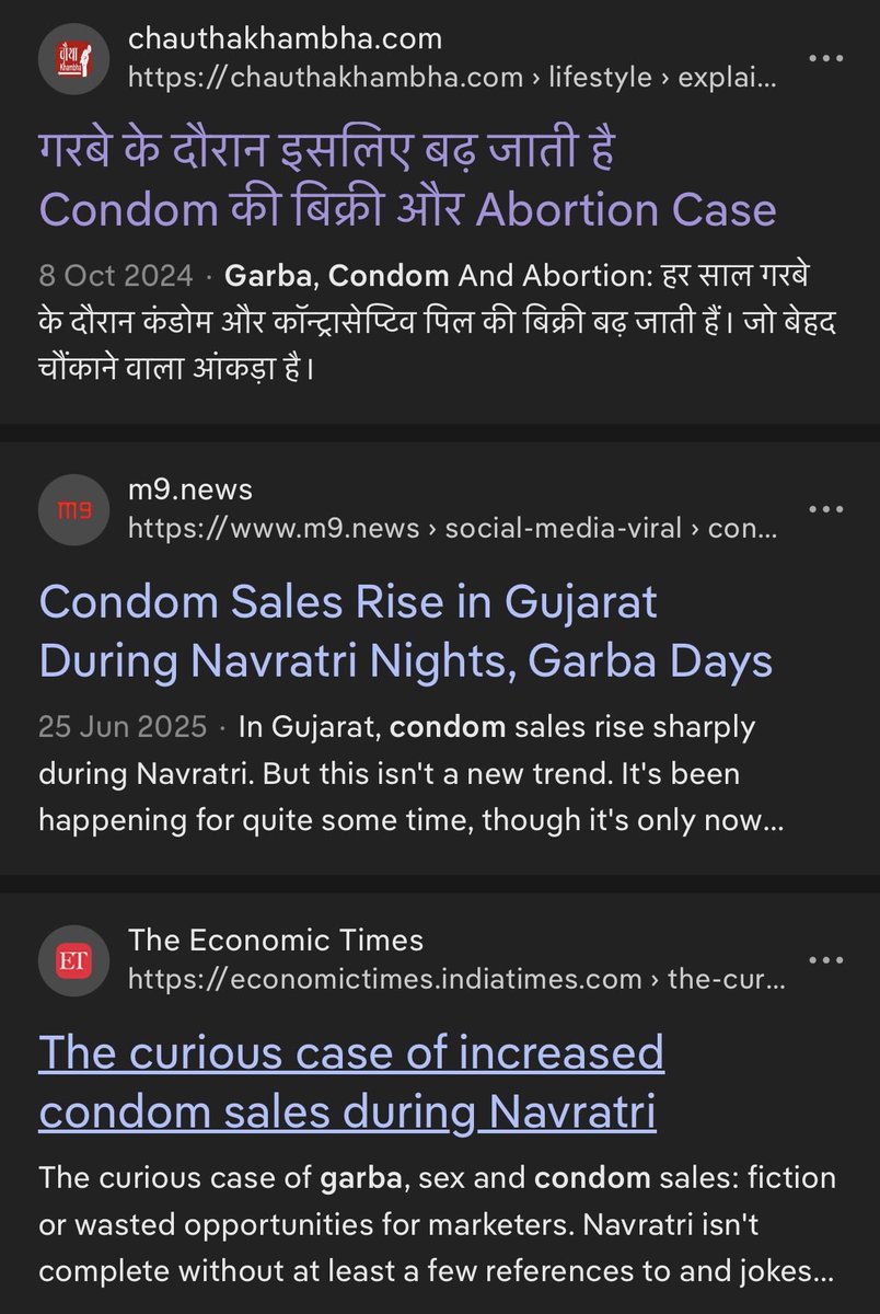 EminentIntel's tweet photo. @Mrsinha He’s absolutely correct about hinting what exactly happens in Garba and Navratri nights. https://t.co/PsxILtfGvK
