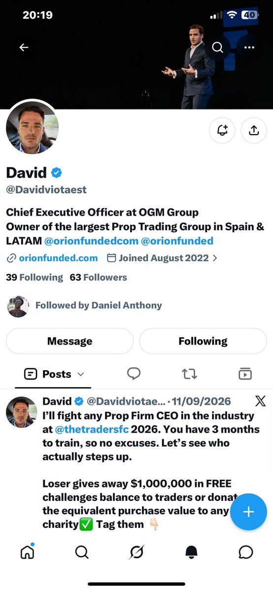 Danny_Young69's tweet photo. @_LearnerDamie @Orionfundedcom @OrionAffiliates @Davidviotaest @OrionFunded @D_DEAN01 
@iamOblak 
@Kazahchyang_ https://t.co/uWqST1ZVoA