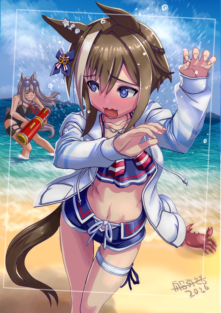 Sakichi_Funaya's tweet photo. (ファンアート)

夏のシュヴァち

 #ウマ娘 
 #シュヴァルグラン https://t.co/P7e2JSYR4n
