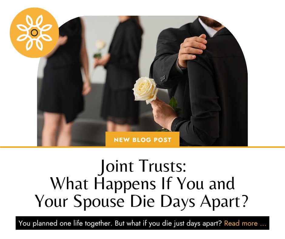 20WestLegal's tweet photo. Who died first can suddenly make a big difference in what happens to your estate.

One little survivorship clause can prevent a whole lot of mess.

Here’s how it works. Read more: https://t.co/IrAsQYz7nC

#EstatePlanning #EstatePlanningTips #Survivorshop #JointTrusts #20WestLegal https://t.co/1qgqI9Hnyf