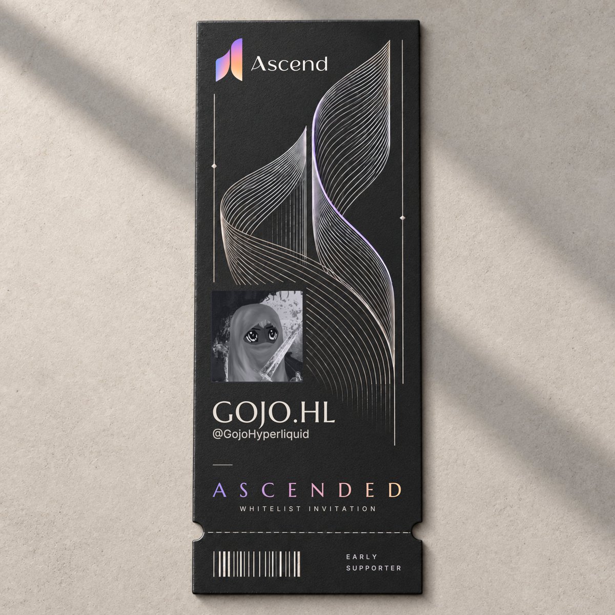 AscendLaunch's tweet photo. @GojoHyperliquid /ascend_to_elysium

Congratulations, you have ascended. Please DM us your EVM wallet for whitelist. https://t.co/PCMld35YQZ