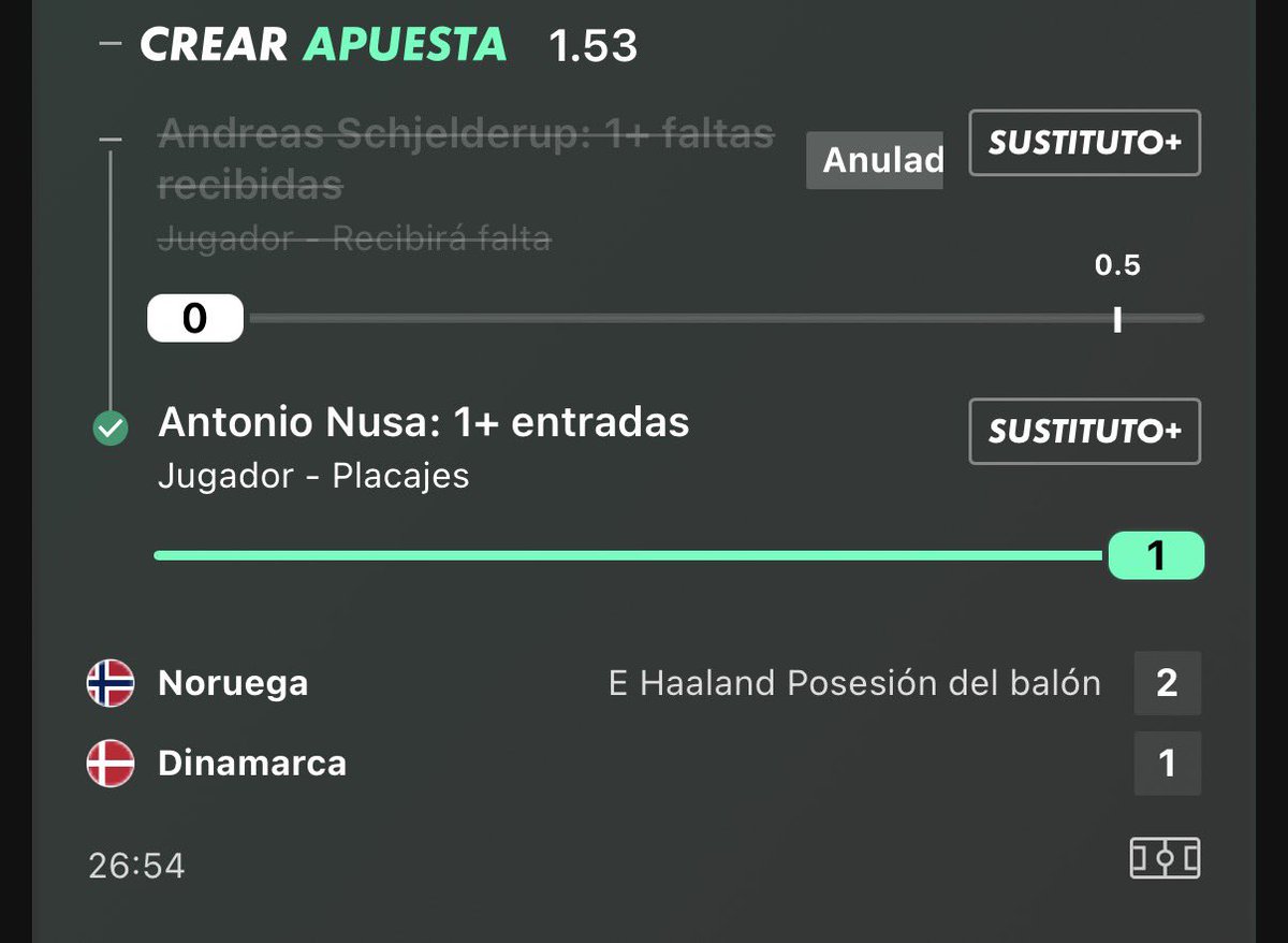 CodigoPicks_'s tweet photo. Schejelderup ha sido suplente, Nusa cumple en 25min ✅ https://t.co/g1M3vakZA5