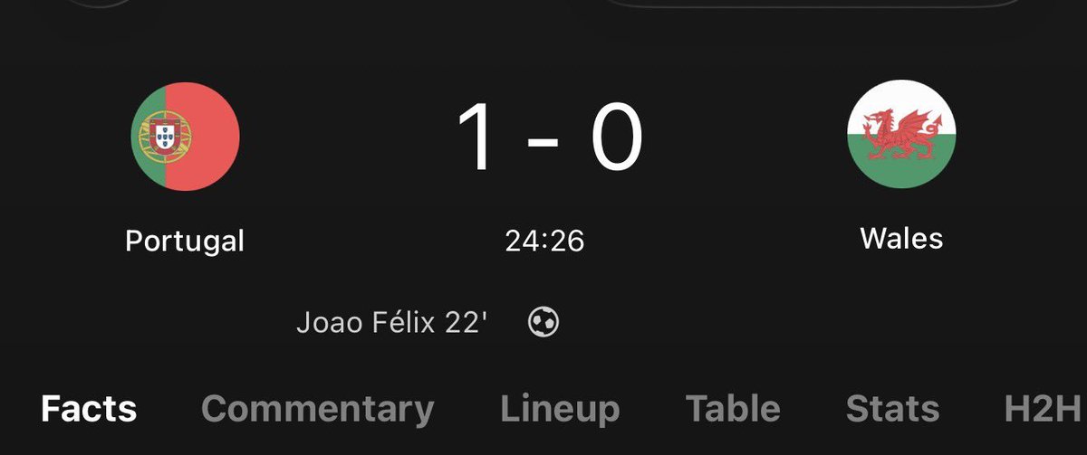 Alvincfb's tweet photo. if joao felix was a starter at the world up, Portugal might have won it https://t.co/9mJ0HRwto7
