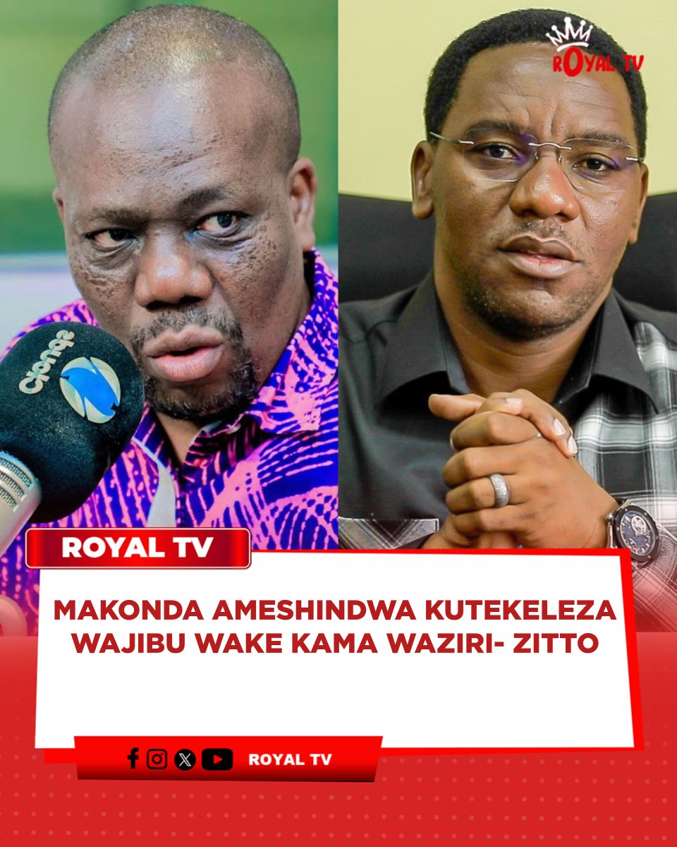 royalmediatz's tweet photo. Kiongozi na Mbunge mstaafu wa ACT Wazalendo, Zitto Kabwe, amemkosoa Waziri wa Habari, Utamaduni, Sanaa na Michezo, Paul Makonda, kwa kutangaza hadharani kuwa jezi mpya za Taifa Stars ni mbaya, akisema kauli hiyo inaonesha kuwa Waziri hafuatilii ipasavyo kazi zake za uwaziri na badala yake amefanya suala la jezi kuwa mjadala wa mitaani.

Zitto ameyasema hayo leo Alhamisi, Septemba 24, 2026, kupitia ukurasa wake wa Facebook, wakati akitoa msimamo wake kuhusu mvutano unaoendelea kati ya Wizara, TFF na kampuni ya Sandaland kuhusu jezi mpya za Taifa Stars.

Kauli hiyo imekuja siku moja kabla ya Taifa Stars kuingia uwanjani, huku Waziri Makonda leo akisisitiza kuwa timu hiyo ni mali ya nchi na kwamba suala la jezi linapaswa kupewa uzito. 

Zitto amesema yeye binafsi amezungumza na Waziri Makonda kuhusu suala hilo na kumweleza kuwa mjadala huo hauna maana kwa wakati huu, akisema baadhi ya maelezo ya Waziri ni mazuri lakini yanapaswa kujadiliwa mezani kati ya Wizara, TFF na Sandaland badala ya kuendelezwa kwa kelele mitaani.

“Waziri kutangaza kuwa jezi mbaya inaonesha kuwa hakai wizarani na hafuatilii kazi zake za uwaziri. Jezi ambayo tayari Timu ya Taifa inavaa unatangazaje kuwa ni mbaya?” amesema Zitto, akiongeza kuwa wakati Taifa Stars ikiwa na mchezo unaofuata, mjadala unapaswa kuelekezwa zaidi kwenye maandalizi na ushindi wa timu kuliko kuhamishia nguvu kwenye suala la jezi.

Amesema Waziri kulalamika hadharani kuhusu jezi hizo ni dalili ya kushindwa uongozi, akisisitiza kuwa changamoto zinazohusu ubora wa jezi na masuala ya kibiashara zinaweza kutatuliwa kwa Wizara kukaa pamoja na Sandaland. Zitto pia amesema amezungumza na kampuni hiyo na kuishauri ikae na Wizara ili kutafuta suluhisho.

Kuhusu uwezekano wa kutumia kampuni kubwa kama Nike, Zitto amesema hilo halina tatizo iwapo taratibu za kibiashara zitafuatwa, akitoa mfano kwamba endapo Nike ingekuwa na nia ya kuuza jezi za Taifa Stars, ingeweza kununua haki za kibiashara kutoka Sandaland badala ya kuondoa mkataba wa kampuni hiyo ya Kitanzania.

Zitto amesema hatua hiyo ingeweza kumwezesha Mtanzania mwenye mkataba kuendelea kunufaika huku kampuni ya kimataifa kama Nike ikiingia kwenye biashara kwa utaratibu wa kisheria. Sandaland kwa upande wake imekuwa ikisisitiza kuwa ina mkataba halali na TFF wa kutengeneza na kusambaza jezi za Taifa Stars na tayari imetangaza nia ya kuchukua hatua za kisheria kuhusu kauli za Waziri.

Amesisitiza kuwa mkataba wa uzalishaji wa jezi unapaswa kuheshimiwa, huku suala la ubora likichukuliwa kama eneo la kuboresha kupitia mazungumzo, si sababu ya kuendeleza mvutano hadharani.

Zitto amemalizia kwa kuwataka Waziri Makonda na Sandaland kuacha mjadala huo wa hadharani na kukaa pamoja kutafuta jawabu, akimtaka Waziri “kuweka mawe mfukoni” na kuelekeza nguvu kwenye maandalizi ya Taifa Stars, huku Sandaland akiitaka kuachana na hatua za mahakamani na kutafuta suluhu kupitia mazungumzo.