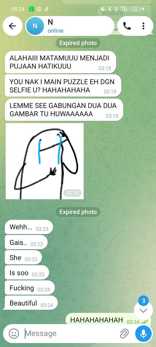 httpsilia0's tweet photo. MALUNYA AKU https://t.co/H38sYZzdMP
