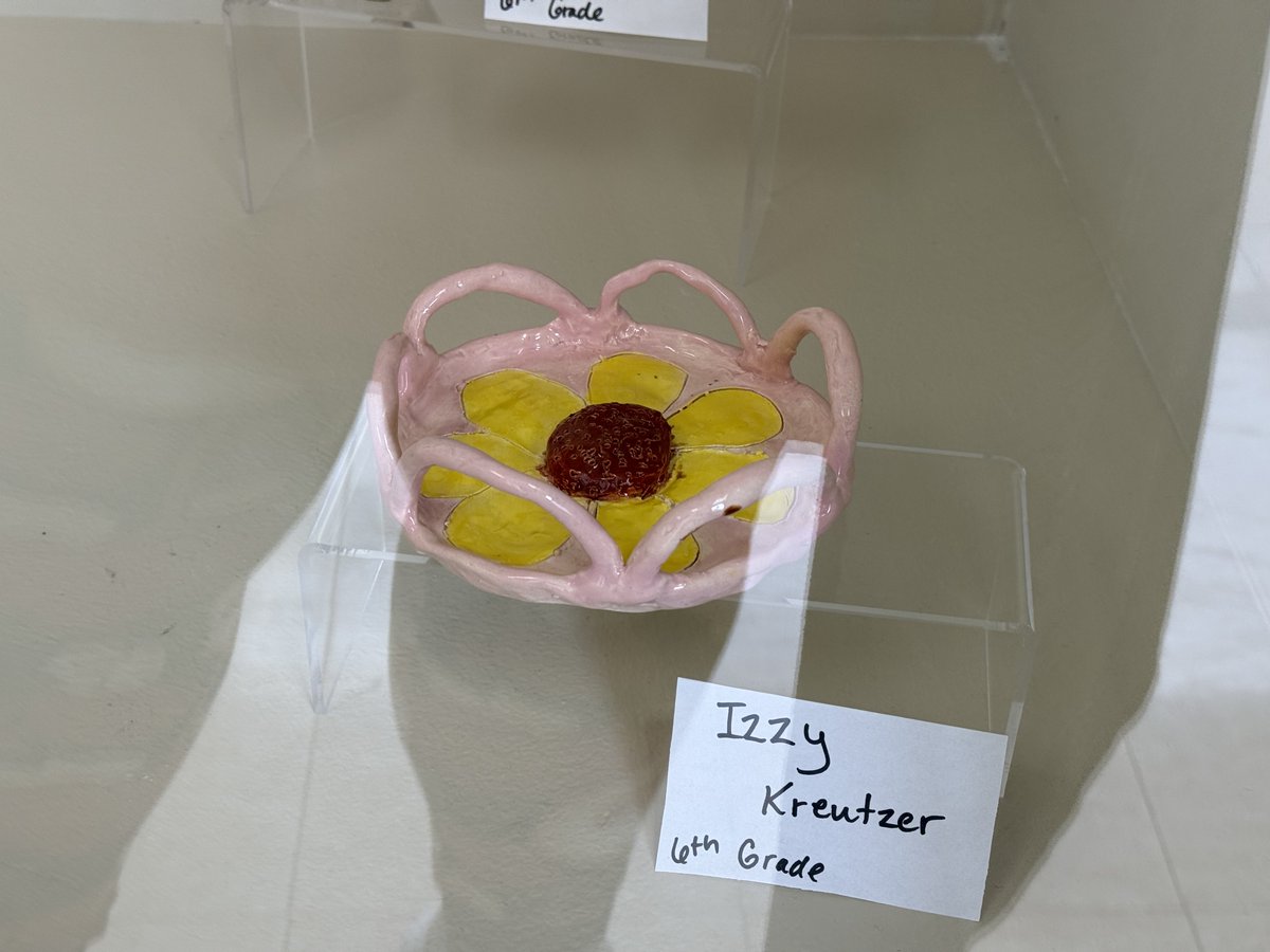 HMShastingsNE's tweet photo. 6th Grade artists just finished their textured clay vessels. All Quarter 1 artists' work is on display in the new display case in the main East Hall of HMS. Great work, artists!

#TigerStrongHMS #Every1aTiger https://t.co/hczpXnFGHG