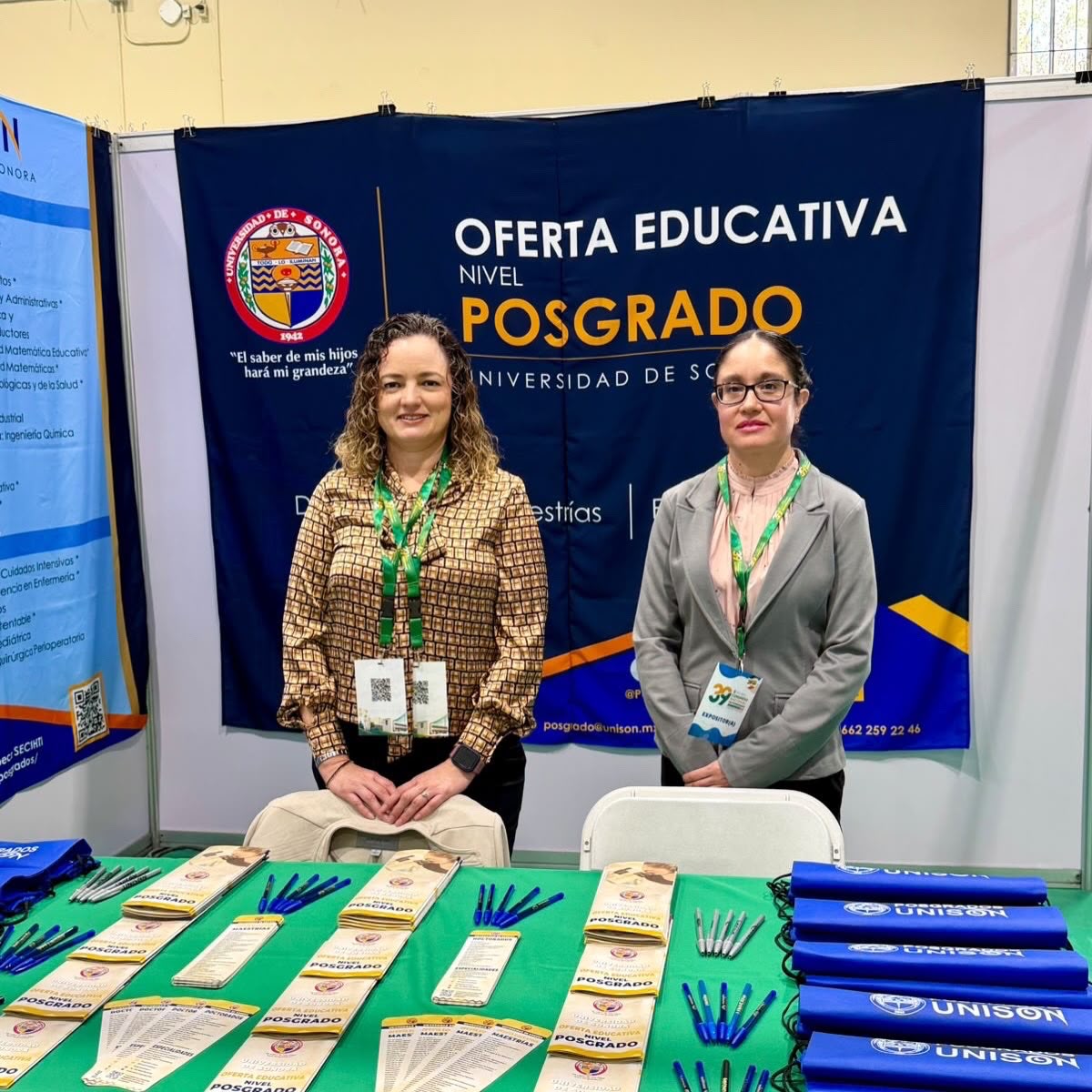 DADIP_unison's tweet photo. 🎓🦉 ¡UniSon presente en el 39 Congreso Nacional de Posgrado y Expo Posgrado 2026!

La DADIP participa en este encuentro nacional para compartir experiencias y fortalecer la formación de posgrado. 🤝✨

📸 Algunos momentos de la inauguración. https://t.co/0TY0eZN58G