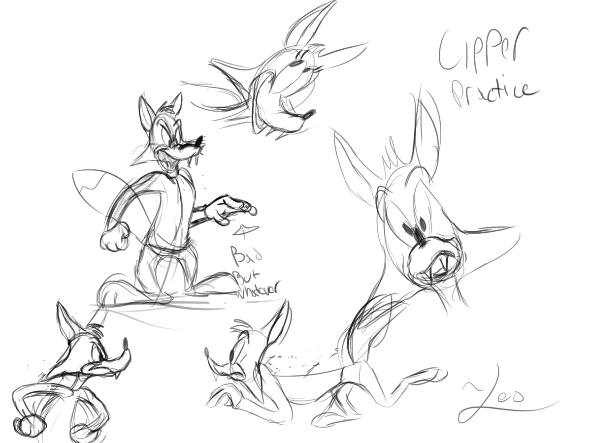 Gilition's tweet photo. Cipper doodles https://t.co/MpdzJneMN7