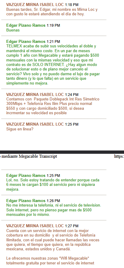 aetherEsgar's tweet photo. @Megacable Pues llevan las de perder. Octubre es mi ultimo mes con el servicio y desde ya voy buscando un buen contrato con @Telmex https://t.co/BEtUkfGQVD