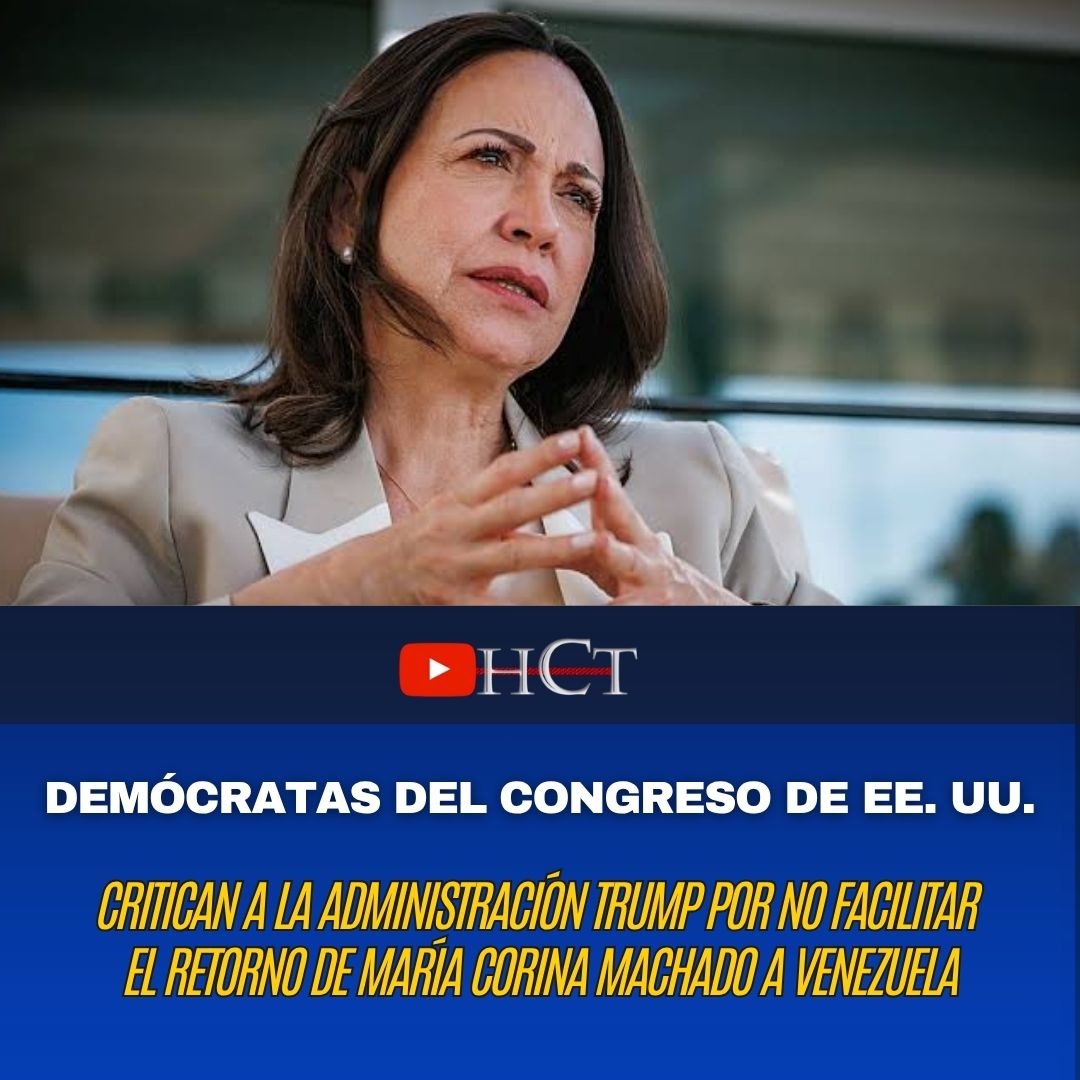 Norbey_Marin_'s tweet photo. Demócratas de EE. UU. exigen a Marco Rubio intervenir para permitir el regreso de María Corina Machado a Venezuela | #24S 

El Comité de Asuntos Exteriores de la Cámara de Representantes de EE. UU. cuestionó al secretario Marco Rubio al afirmar que "una sola llamada telefónica" suya bastaría para ayudar a la líder opositora venezolana y ganadora del Premio Nobel de la Paz 2025, María Corina Machado, a regresar a su país. Denuncian que a Machado se le ha impedido volver a Venezuela en tres ocasiones durante la última semana desde su exilio en Panamá, acusando a la administración del presidente Donald Trump de "extender la alfombra roja" al régimen autoritario venezolano para proteger acuerdos petroleros en detrimento del pueblo.