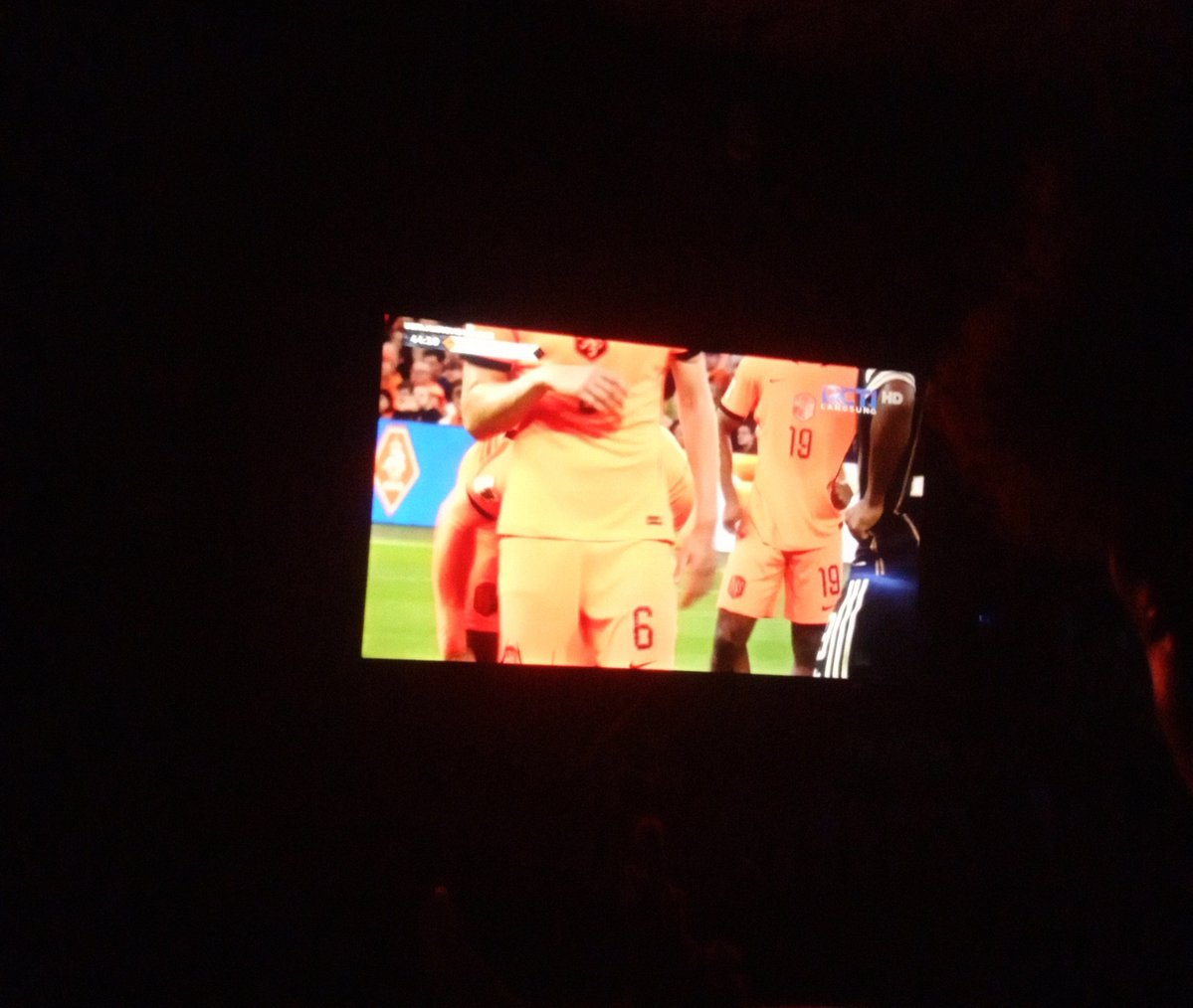 adittagatha's tweet photo. menuju half time malah makin seru ini match https://t.co/nu4PZf7cBo