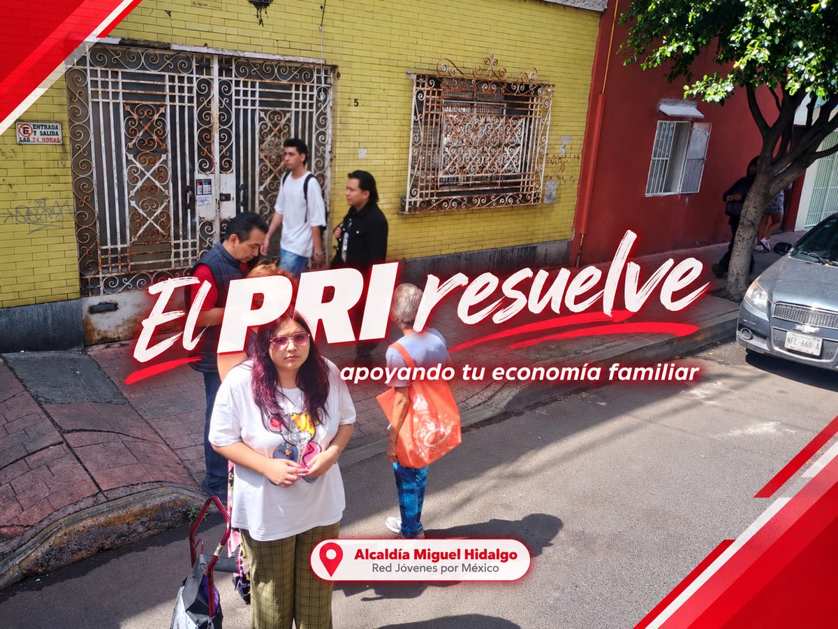 RJXMCDMX's tweet photo. Apoyar a tu economía familiar es parte de nuestra labor, por eso seguimos sumando apoyo desde la alcaldía #MiguelHidalgo por qué el @PRI_Nacional resuelve https://t.co/c7WHwzAWh3