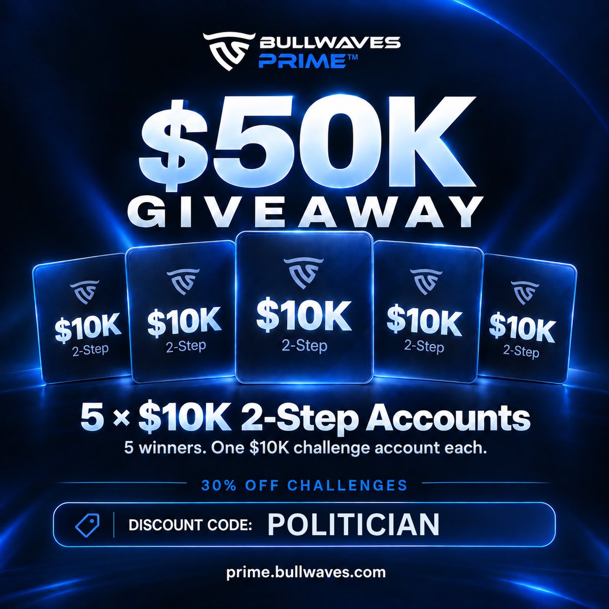 POLITICIAN_Fx's tweet photo. 🚨  $50,000 FUNDING GIVEAWAY 🚨

🔹Follow
@POLITICIAN_Fx 
 @BullwavesPrime 
@BIGSIX069 
@IbnAuwalX 
•@pipmafia 
•@LIYAUFX1 

🔹Like & Repost

🔹Like & Repost Quoted Post

🔹Tag 2 Traders
🔹Join my Telegram Channel: https://t.co/PeDLvadPs2
🔹Join Discord https://t.co/CwwW7PfVCs

Winners in 72 hours 🔥