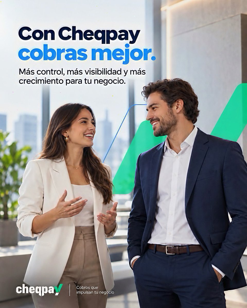 Cheqpay1's tweet photo. Alertas y soluciones para cobrar mejor en tu negocio.
-
#cheqpay #mexico https://t.co/WcFO37Sun4
