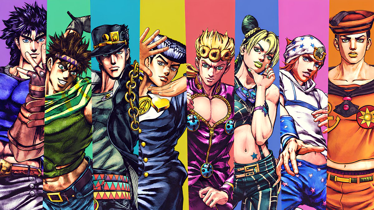 BiarusZ's tweet photo. C’est laquelle votre partie préférée de JOJO ? https://t.co/lpanNYr0mF