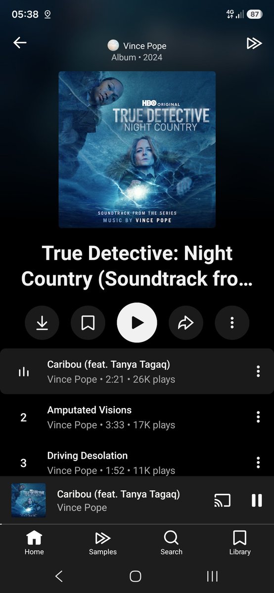 DisrespectinUs's tweet photo. Amazing, amazing #music.

#TrueDetective #NightCountry https://t.co/KGfeoqfFUf