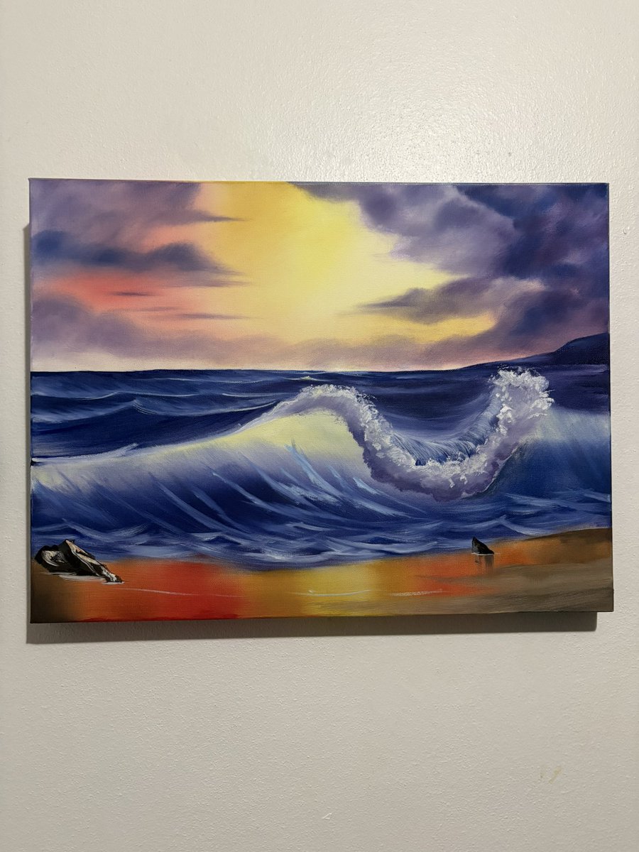 OneLeiner's tweet photo. No one cares what ChatGPT made you look like. Go work out, eat less crap & stop numbing yourself with drugs or alcohol. Then maybe you wouldn't need Al to make you feel better about your own self image. 🤷♂️
🐸🌊🤙
Painting by @chillwithchelss
#NoAl #AntiAl #ArtByHumans #HumanArt https://t.co/AUuXpM0jnV