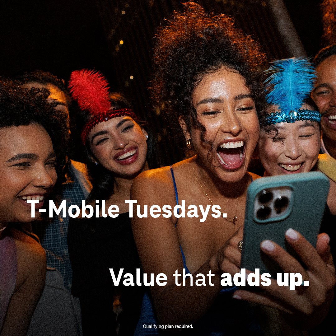 WendyLinOnline's tweet photo. Your weekly @TMobile Tuesdays reminder has entered the chat 👀 Check the T-Life app and see what’s waiting for you 🤌 https://t.co/iKWdC89Orr

#TeamMagenta https://t.co/1fXbSIsERv
