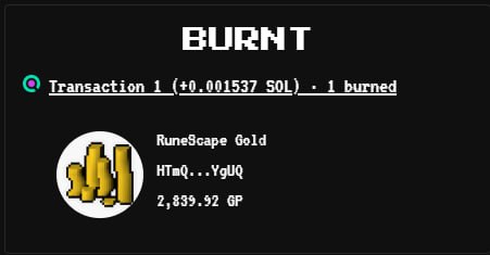 GPtinderbox's tweet photo. Another 2.8kGP (70USD) burned.

$GP is inflationary with $TINDER https://t.co/ABlbbUWqGT