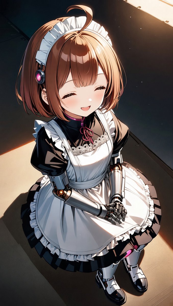 Browncel_'s tweet photo. "Sometimes I worry what happens when I get old? Gray hair already, joints aching."

*Places metallic hand over heart*

"When your hands weaken, my actuators will hold them. My programming may be eternal, danna-sama, but my only purpose in this eternity is to spend it loving you." https://t.co/zVhPEY6SUG