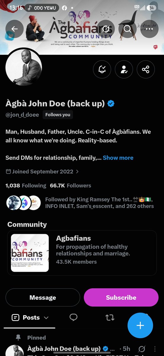 wmdworld's tweet photo. @jon_d_doe Better late than never...Agba Pikin dey for you, my daddy-my daddy. I dey loyal, Agba boss mi. 

End https://t.co/Vr92pR277D