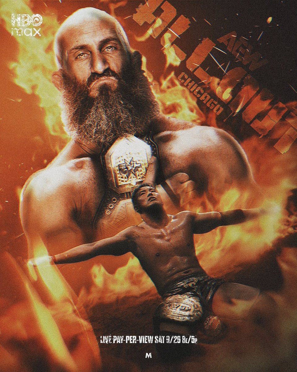 manuel_ish's tweet photo. Not a "2018 what if?" anymore, Okada faces Ciampa in two days 🎨 https://t.co/wNBkeIwNJu