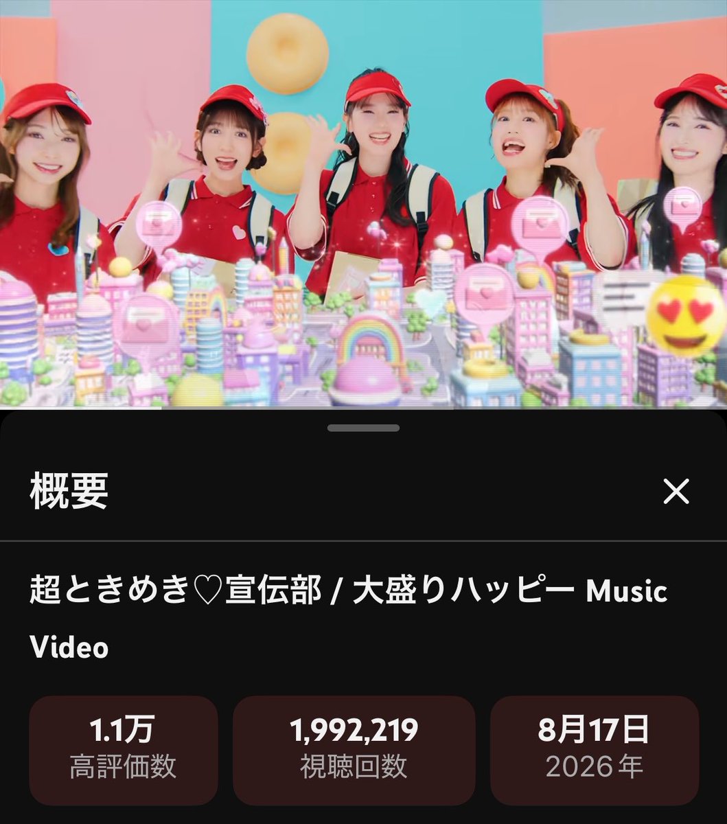 ryuichi141414's tweet photo. さあ今日中に200万回再生達成🎉してください🙏 
#大盛りハッピー https://t.co/mun2ncHf5F